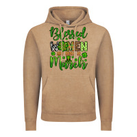 Vintage Coffee St. Patrick's Blessed women are born in March Vintage Hoodie - OliviaCreatesArt