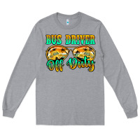 Heather Grey Bus Driver Off Duty Long Sleeve Tee - Jasminsmagicworld