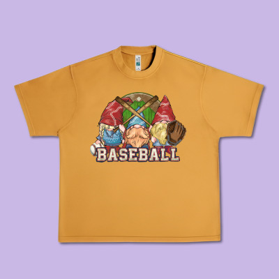 Baseball Gnomies Urban Heavy Tee Designed By Howdyjamesfarm