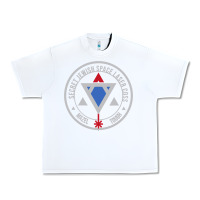 White Secret Jewish Space Laser Corps Mazel Tov Funny Prank Urban Heavy Tee - longCreatives