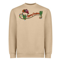 Mushroom merry christmas western Heavyweight Sweatshirt - CowhideDigitalArt
