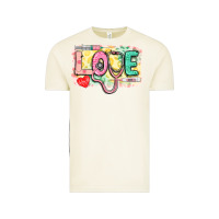 Vintage Arctic love nursing leopard background Vintage Tee - CowGirlArtShop