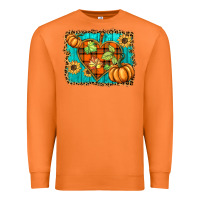 Carrot fall pumpkins and sunflowers heart Premium Sweatshirt - BarkalooDesign