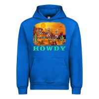 Cobalt western skeleton Urban Hoodie - AdoDesignShop