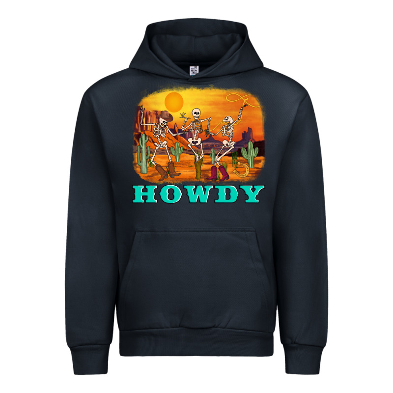 Western Skeleton Urban Hoodie by AdoDesignShop | Teevron