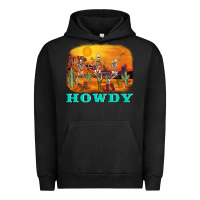 Pigment Black western skeleton Urban Hoodie - AdoDesignShop