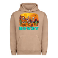 Pigment Burro western skeleton Urban Hoodie - AdoDesignShop