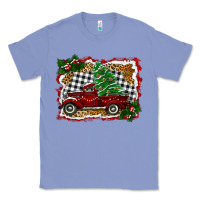 Colony Blue Christmas Truck With Christmas Tree Classic Tee - RanaPortraitStore