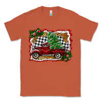 Copper Christmas Truck With Christmas Tree Classic Tee - RanaPortraitStore