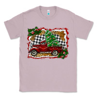 Lilac Christmas Truck With Christmas Tree Classic Tee - RanaPortraitStore
