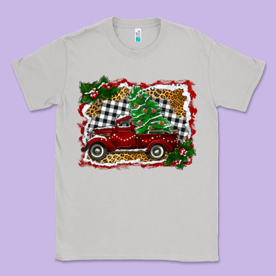 Christmas Truck With Christmas Tree Classic Tee Designed By Ranaportraitstore