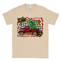 Mushroom Christmas Truck With Christmas Tree Classic Tee - RanaPortraitStore