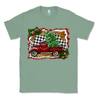 Sage Christmas Truck With Christmas Tree Classic Tee - RanaPortraitStore