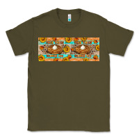 Army Green Thick Thighs Pumpkin Pies Classic Tee - Artiststas