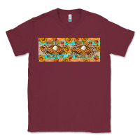 Burgundy Thick Thighs Pumpkin Pies Classic Tee - Artiststas