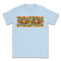 Dusty Blue Thick Thighs Pumpkin Pies Classic Tee - Artiststas