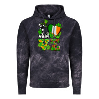 Cloud Black Love St. Patrick's Vintage Hoodie - OliviaCreatesArt
