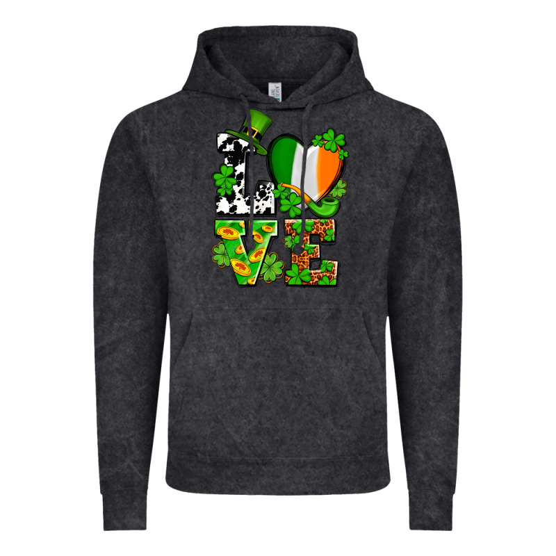 Love St. Patrick's Vintage Hoodie by OliviaCreatesArt | Teevron