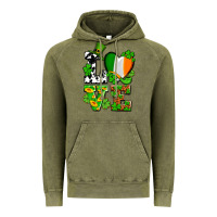 Vintage Olive Love St. Patrick's Vintage Hoodie - OliviaCreatesArt