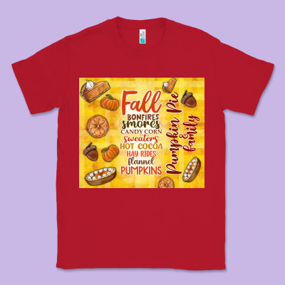 Pumpkin Pie And Family Classic Tee Designed By Tumblerdesignbyshophia