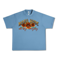 Pebble Blue Mama mode all day everyday Mother's Day Urban Heavy Tee - CowGirlArtShop