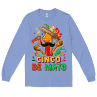 Colony Blue My first cinco de mayo Long Sleeve Tee - FaDigitalArtStudio