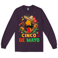 Plum My first cinco de mayo Long Sleeve Tee - FaDigitalArtStudio