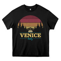 Black venice italy   vintage retro italian travel souvenir gift pullover hoo Heavy Core Tee - longCreatives