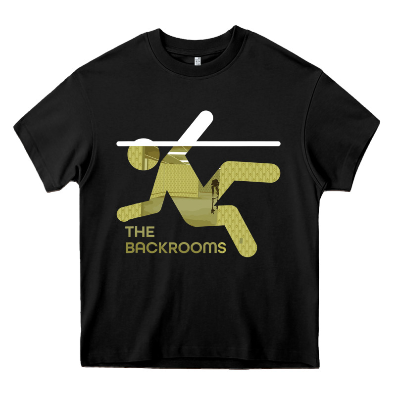 The Backrooms Graphic Heavy Core Tee by longCreatives | Teevron