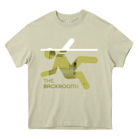 Mossy The Backrooms graphic Heavy Core Tee - longCreatives