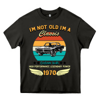 Asphalt Vintage 50th Birthday I'm Not Old I'm A Classic Born In 1970 Heavy Core Tee - Bettercallsaul