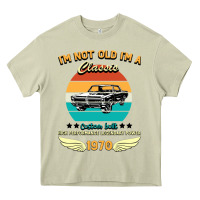 Mossy Vintage 50th Birthday I'm Not Old I'm A Classic Born In 1970 Heavy Core Tee - Bettercallsaul