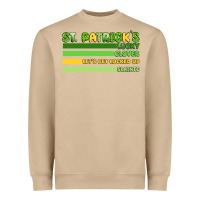 Mushroom st. patrick's lucky clover  artiststas Heavyweight Sweatshirt - Artiststas