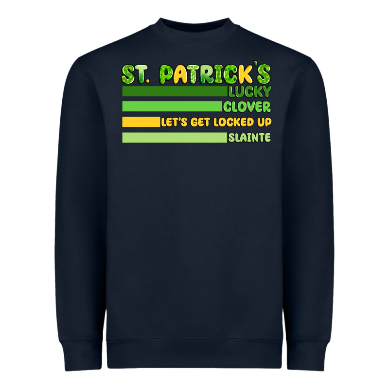 St. Patrick's Lucky Clover  Artiststas Heavyweight Sweatshirt by Artiststas | Teevron