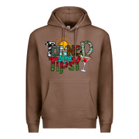 Chestnut Tanned And Tipsy Premium Hoodie - CowhideDigitalArt