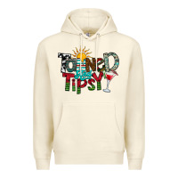 Sandshell Tanned And Tipsy Premium Hoodie - CowhideDigitalArt