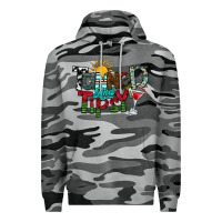 Slate Camo Tanned And Tipsy Premium Hoodie - CowhideDigitalArt