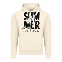 Vintage Arctic Summer Vibes Black White Cowhide Vintage Hoodie - CowCowDesign