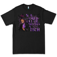 Black In a World Full of Princesses Be a Witch Premium Tee - texasbilliewilder