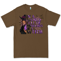 Cacao In a World Full of Princesses Be a Witch Premium Tee - texasbilliewilder