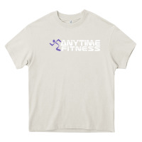 Cream Anytimes Fitness Heavy Core Tee - longCreatives