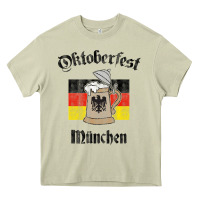 Mossy Oktoberfest München German Flag Beer Stein Heavy Core Tee - longCreatives