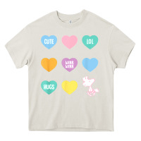 Cream peanuts valentine candy heart Heavy Core Tee - longCreatives