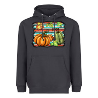 Fall Pumpkin  Background Heavyweight Hoodie | Teevron