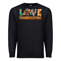Black love thanksgiving western turkey Premium Sweatshirt - BarkalooDesign