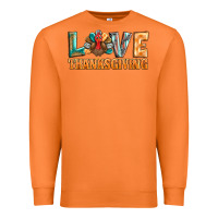 Carrot love thanksgiving western turkey Premium Sweatshirt - BarkalooDesign