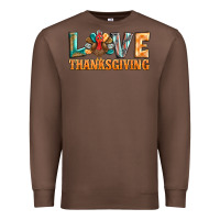Chestnut love thanksgiving western turkey Premium Sweatshirt - BarkalooDesign