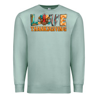 Seafoam love thanksgiving western turkey Premium Sweatshirt - BarkalooDesign