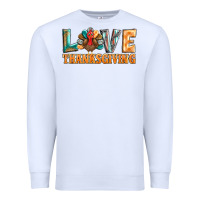 White love thanksgiving western turkey Premium Sweatshirt - BarkalooDesign