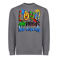 Storm love needs no words Heavyweight Sweatshirt - Artiststas